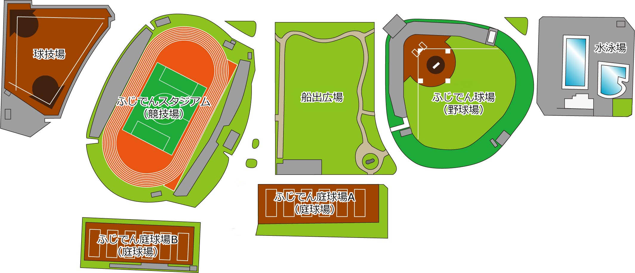 緑が丘スポーツ公園MAP